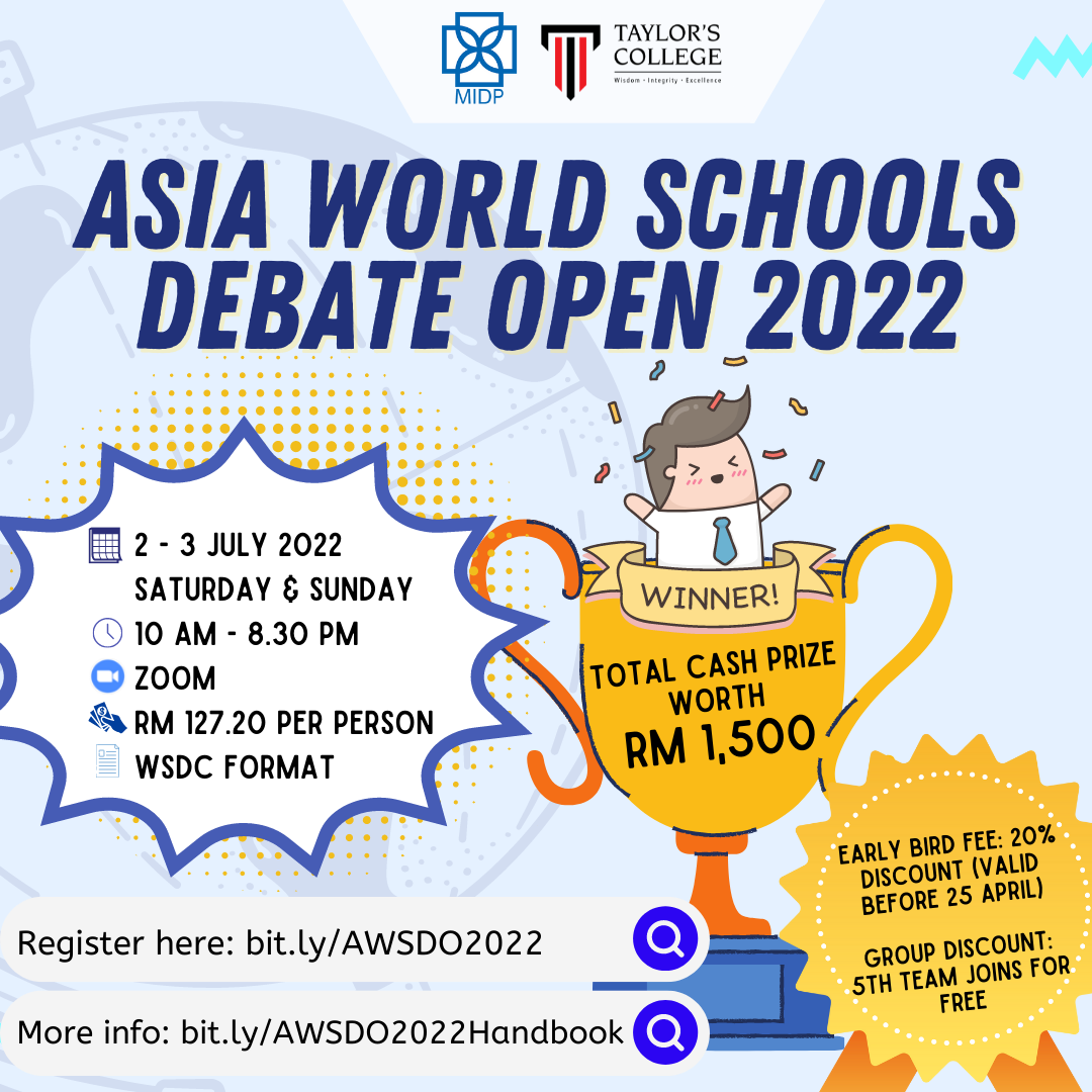 Asia World Schools Debate Open 2022