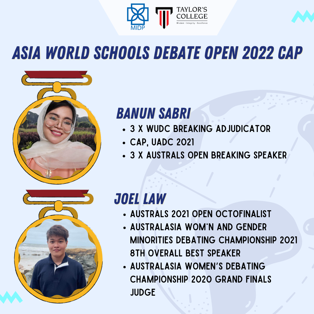 Asia World Schools Debate Open 2022