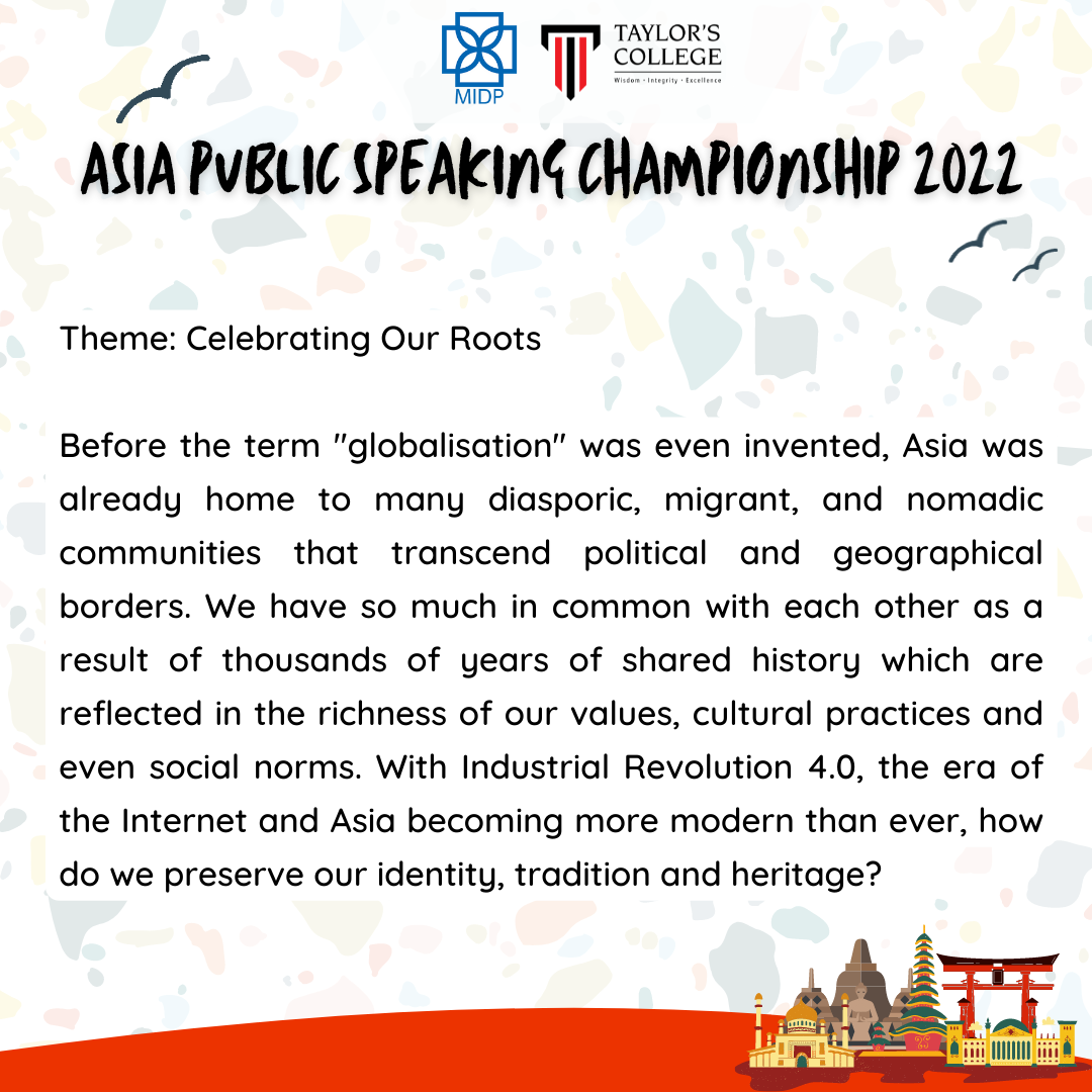 Asia Public Speaking Championship 2022