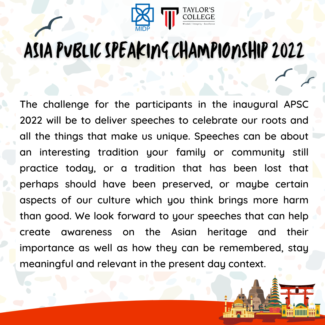 Asia Public Speaking Championship 2022